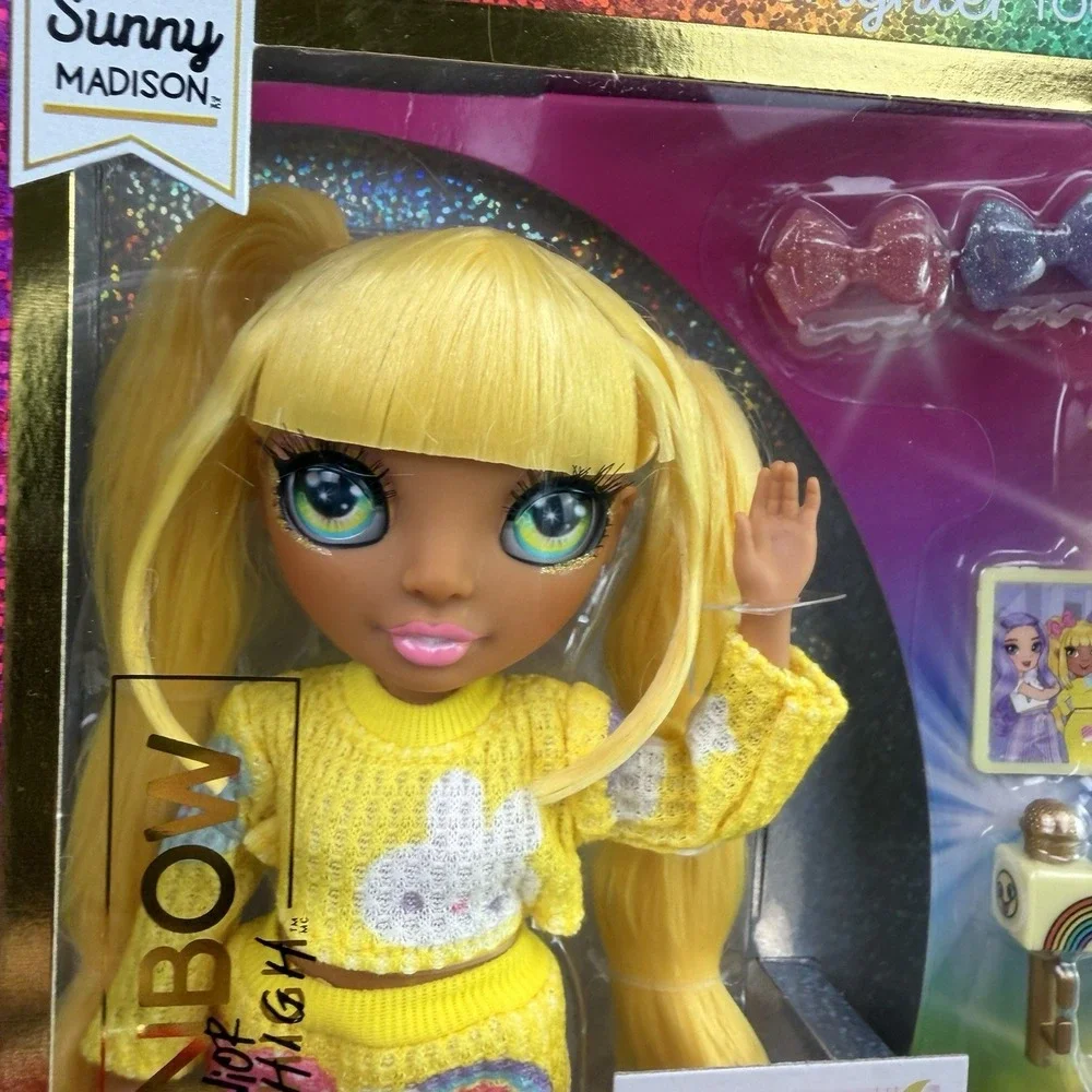 Rainbow High Junior High Sunny Madison Pajama Party Doll NIB MGA New Sealed